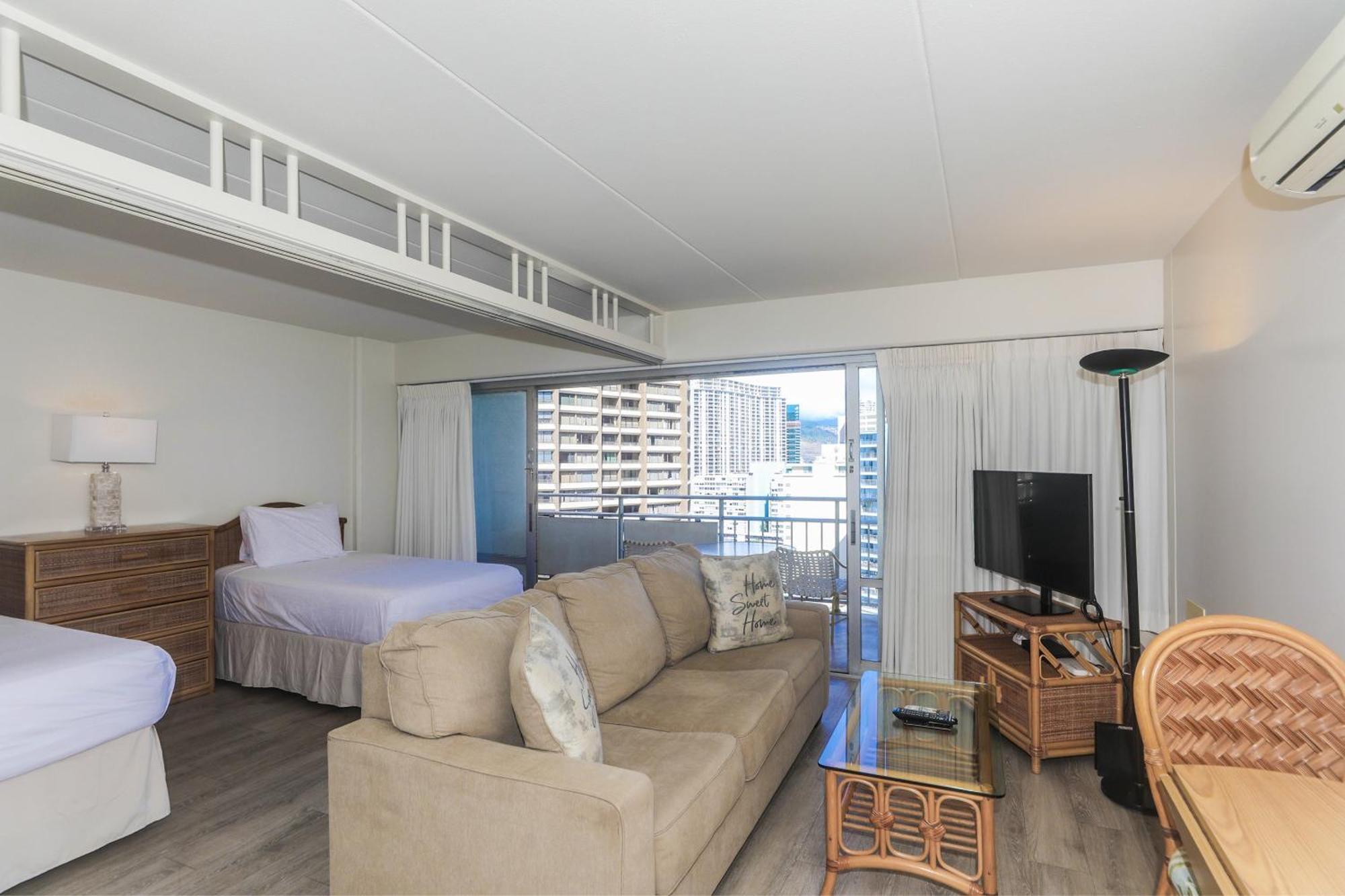 Ilikai Tower 1403 City View 1BR Honolulu Zewnętrze zdjęcie
